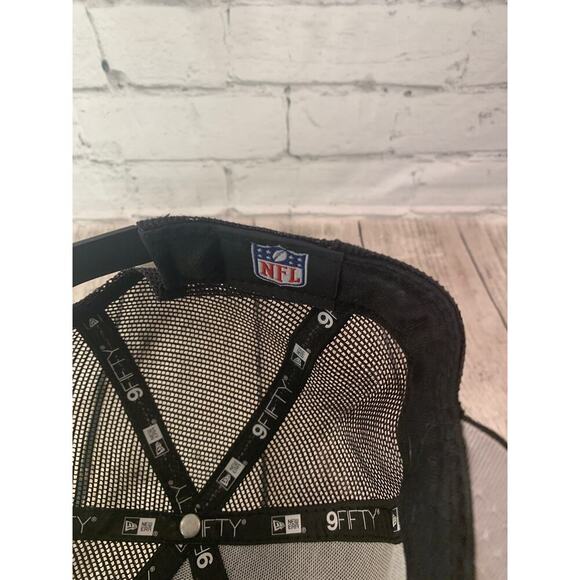 NEW ERA 9Fifty Men's Pittsburgh Steelers Trucker Tonal Snap Back Hat - Picture 6 of 8